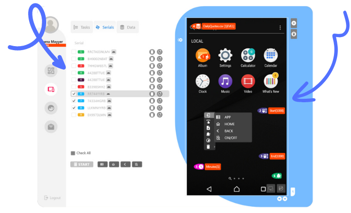 Multi Control Android With PC